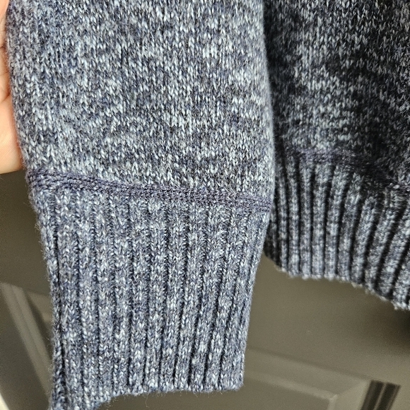 Buffalo David Bitton Mens Sherpa Fleece Lined Zip-Up Sweater Gray XL - Picture 5 of 12